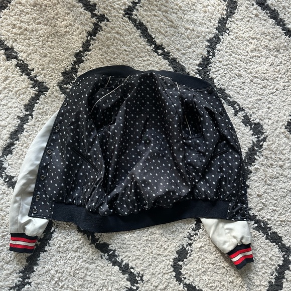 Reversible Disney x Coach Mickey Mouse Satin Varsity Jacket size S - Picture 6 of 8